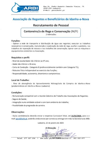 Recrutamento de Pessoal